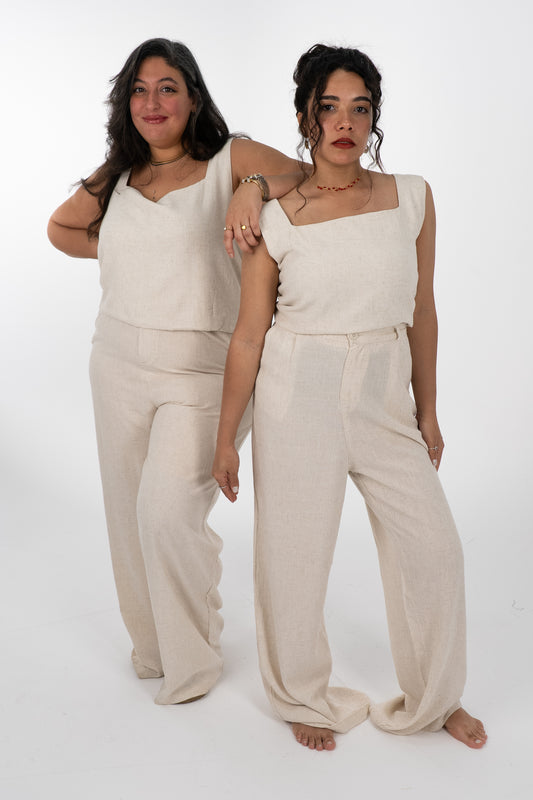 Cuddle in Linen Set